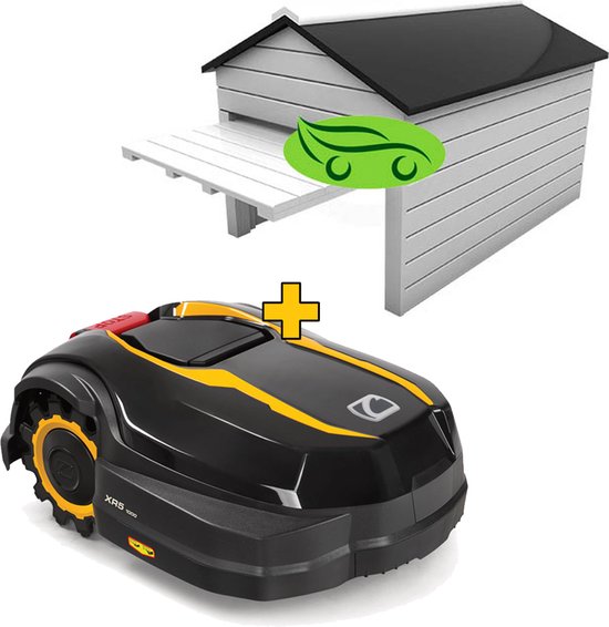 Cub Cadet XR5 1000 + Premium Garage Combo Deal – Robotmaaier – Robomow – 1000m2 – Randmaaifunctie – grasmaaier