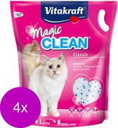 Vitakraft Magic Clean Kattenbakvulling - 4 x 8,4 l