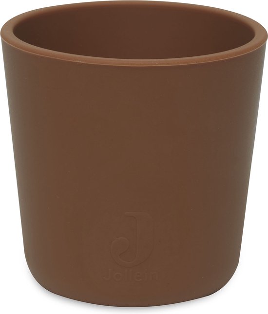 Jollein - Drinkbeker (Caramel) - Siliconen - Baby Drinkberker, Baby Bestek - 6-18 maanden van Jollein — afbeelding 3