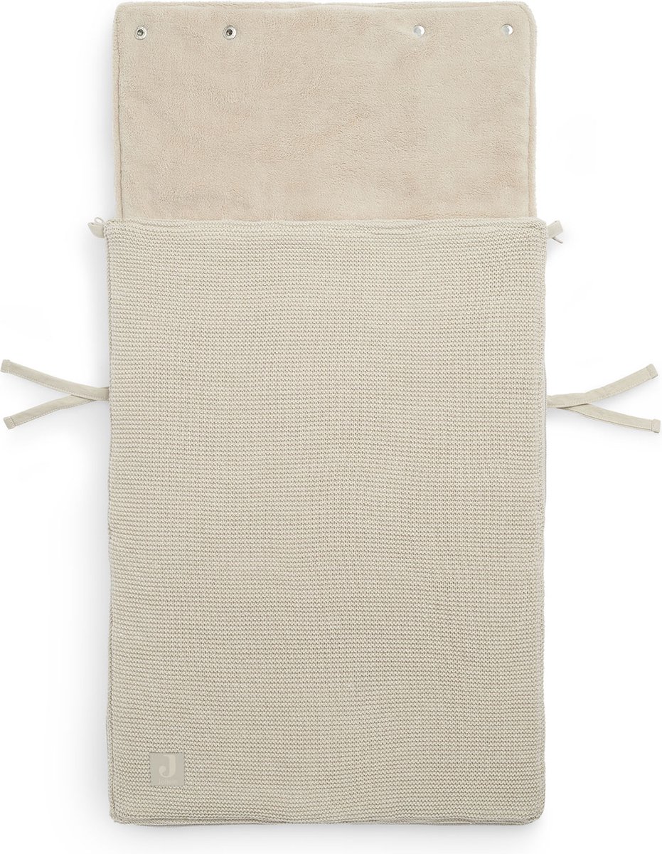 Jollein wiegdeken Pure Knit Nougat | wehkamp