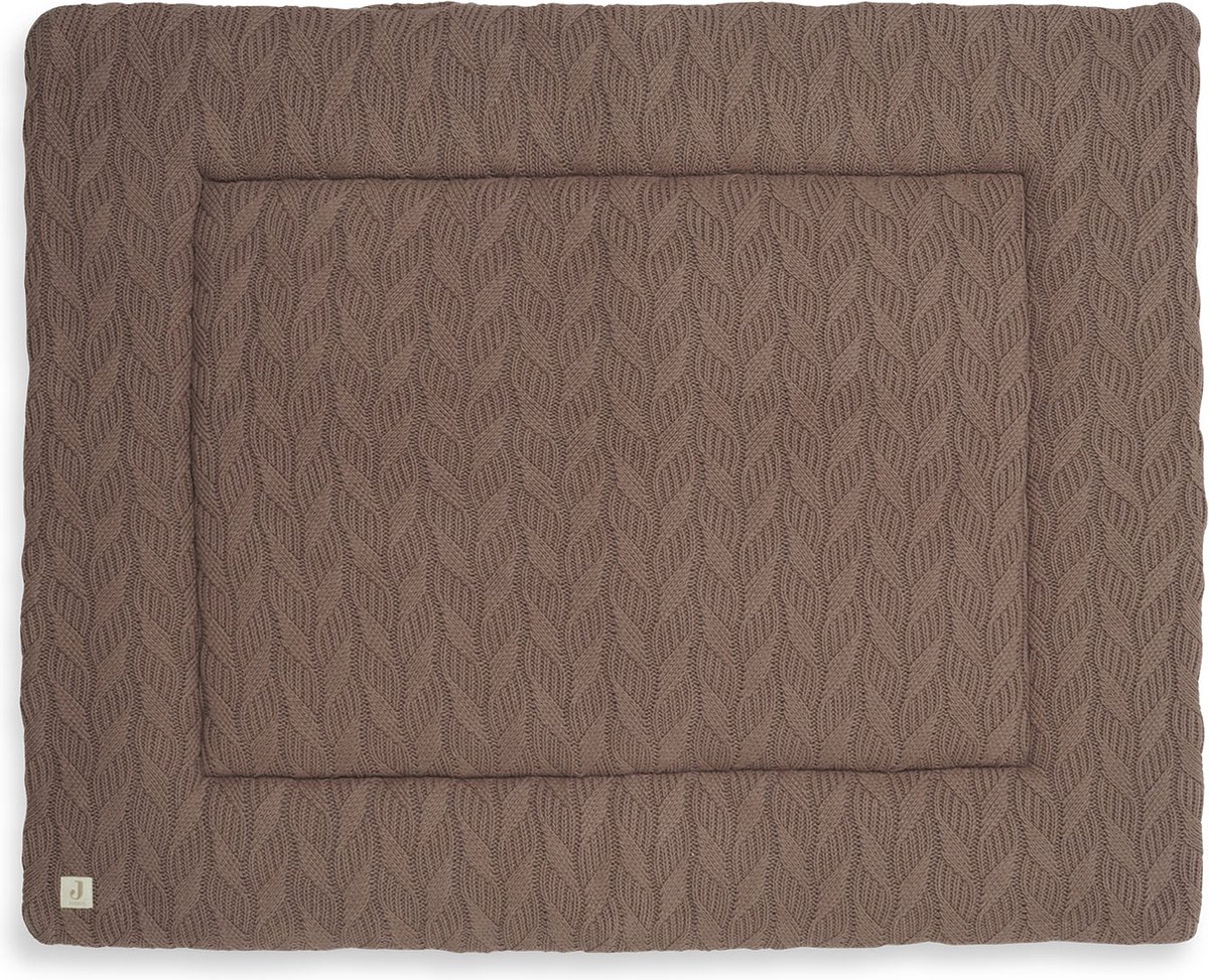 Jollein Boxkleed Spring Knit 75x95cm - Chestnut Jollein Boxkleed Spring Knit 75x95cm - Chestnut