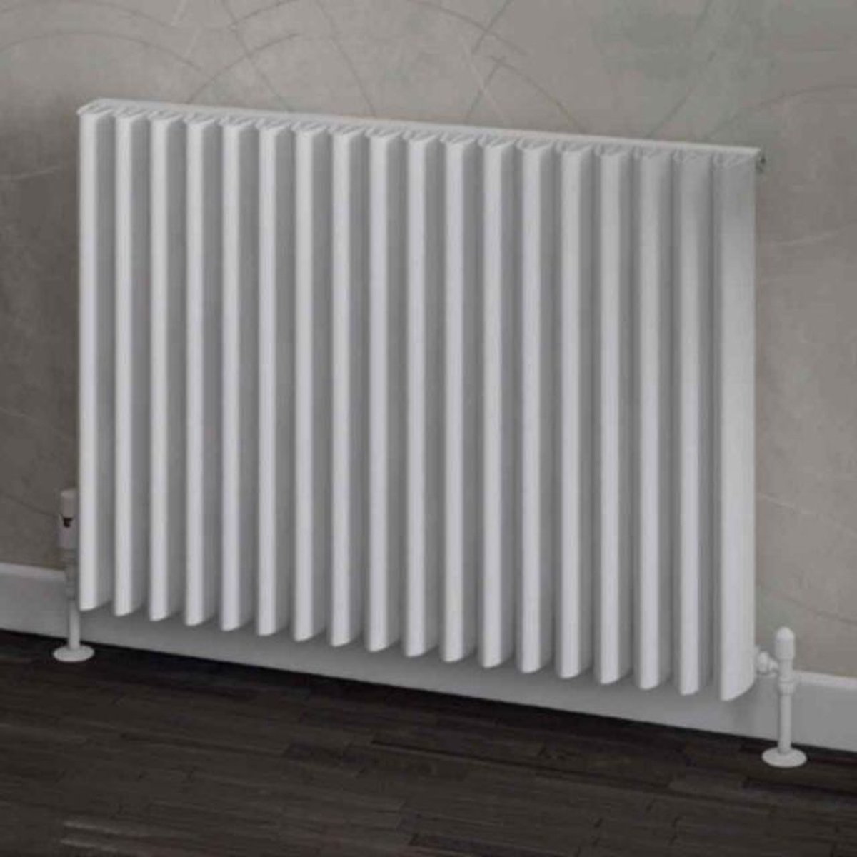 Eastbrook- Witney radiator horizontaal mat wit 60x66cm