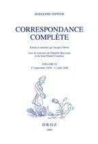 Histoire des Idées et Critique Littéraire - Correspondance complète. Volume IV, 17 septembre 1838-11 août 1840