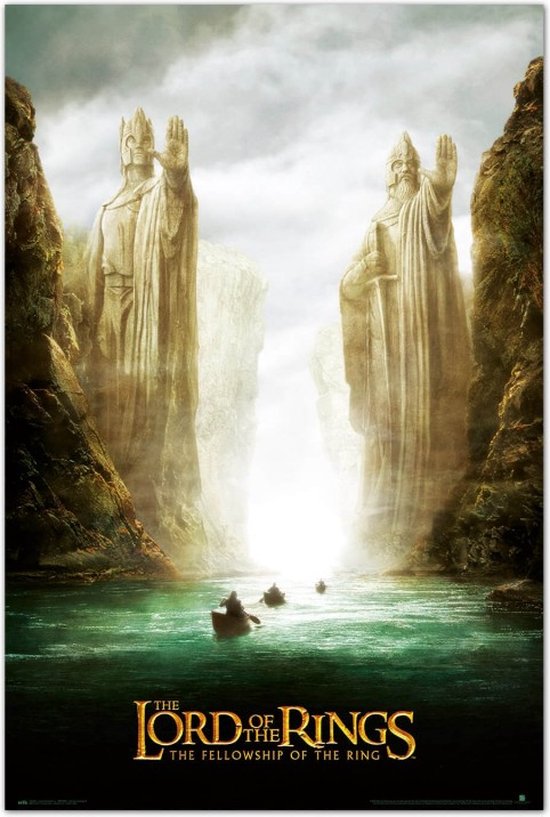 Lord of the Rings poster - Tolkien - Ring - Argonauten - Middle Earth - 61 x 91.5 cm - Posterpoint
