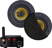 AquaSound BMN30EASY-RZ Bluetooth versterker 30 Watt met Rumba speakers
