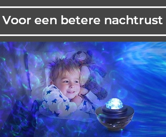 Originele Sterren projector lamp - 10 kleuren licht sterrenhemel (galaxy projector) van Zedar