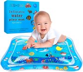AIR - PRO Waterspeelmat - Opblaasbaar - Inclusief Pomp - Hemelsblauw - Watermat Baby