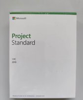 Microsoft ProjectStandard 2019 Win Dutch Medialess