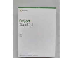 Microsoft ProjectStandard 2019 Win Dutch Medialess