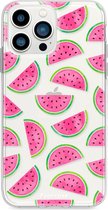 Iphone 13 Pro hoesje TPU Soft Case - Back Cover - Watermeloen
