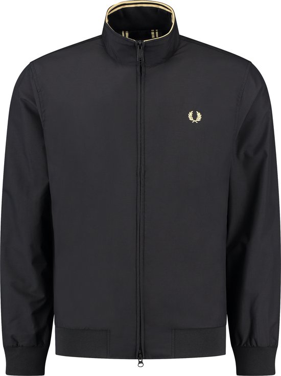 Fred Perry Brentham Jacket J2660 - heren zomerjas - zwart - Maat: XL