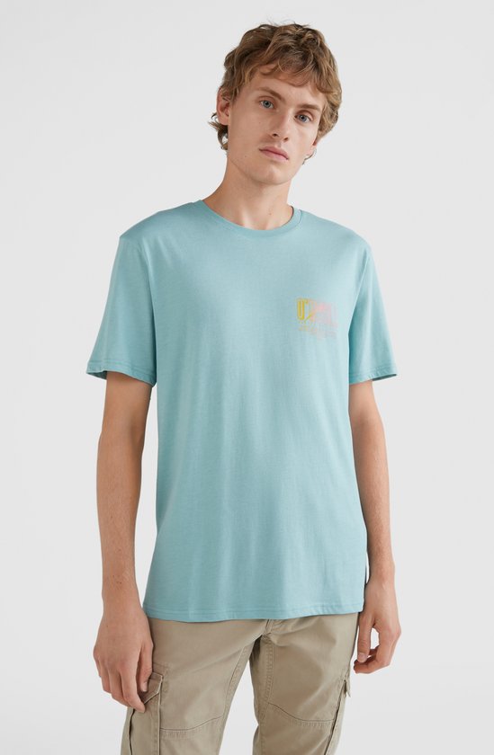 O'Neill T-Shirt Men STORM Aquifer M - Aquifer 60% Cotton, 40% Recycled Polyester Round Neck