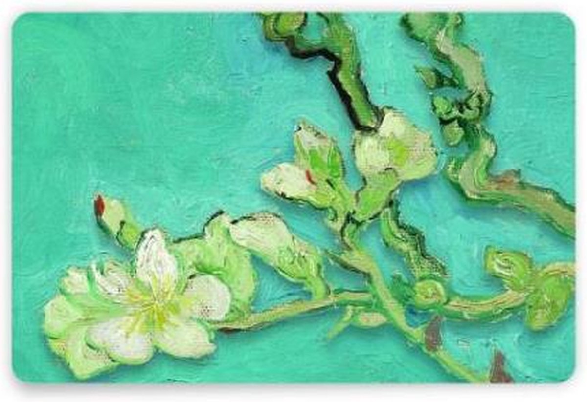 MTDay Art placemat-Van Gogh Almond Blossom close up