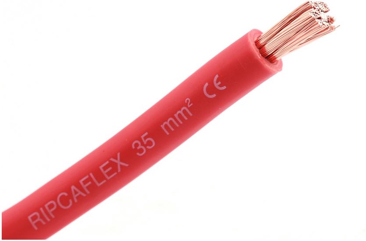 Ripca Accukabel - 10mm2 - 2 meter - Ripcaflex