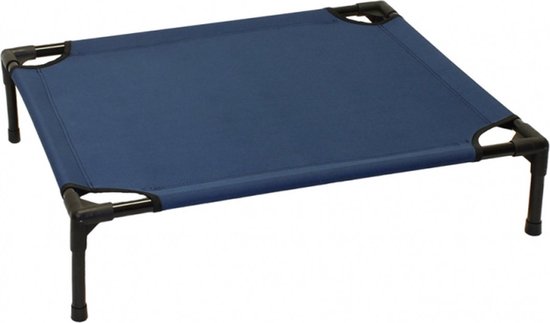 Topmast Hondenbed Hondenstretcher  Frame 122x91x23cm H Blauw