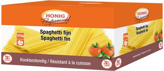 Pasta Fijn Spaghetti Doos 10 Kilo Honig