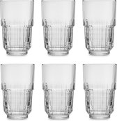 Libbey Longdrinkglas TarQ – 360 ml / 36 cl - Set van 6 - Stapelbaar -Vaatwasserbestendig