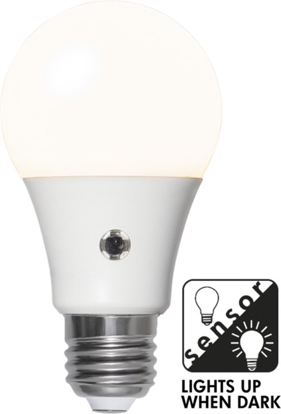 Lamp met schemersensor -Extra Warm Wit (2700K) -Niet dimbaar -Schemersensor