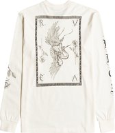 Rvca Crane Longsleeve T-shirt - White