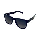 SMOOTH - houten zonnebril - unisex model - UV400 gepolariseerde glazen van de hoogste kwaliteit - HUNCHO BLACK