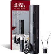 R-Designs - Elektrische Kurkentrekker - Wijnopener - Wijn Accessoires - Set