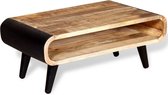 Salontafel ruw mangohout 90x55x39 cm