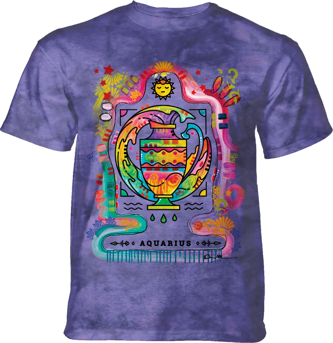 T-shirt Russo Aquarius Purple S