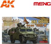 Russian GAZ 233115 “TIGER-M” SPN SPV - Scale 1/35 - Meng Models - MM VS-008