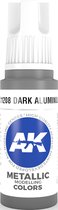 Dark Aluminium Acrylic Modelling Color - 17ml - AK-11208
