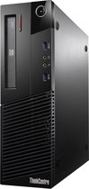 Lenovo ThinkCentre - M93P SFF Desktop PC - Intel® Core™ i5  - 8GB RAM - 256GB SSD  - DVD-RW - Windows 10 Pro - Zwart