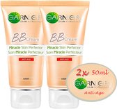 Garnier Skin Naturals BB Cream Anti Aging- DUO-PAK- 2X 50 ml - Light