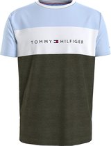 Tommy Hilfiger Logo Flag T-shirt Mannen - Maat S