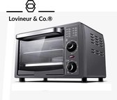 Lovineur & Co Mini Oven ||  Multifunctionele Mini Oven 20 L ||  Elektrische Oven || Bak Oven || Vrijstaande Oven || Grill Oven || Broodrooster || Pizza Maker ||