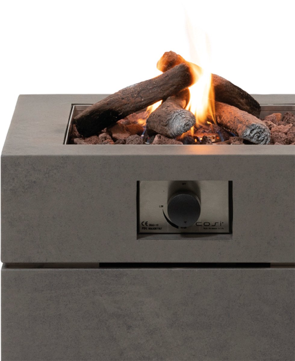 Cosi Cosibrixx 60 - Fire table - Concrete look