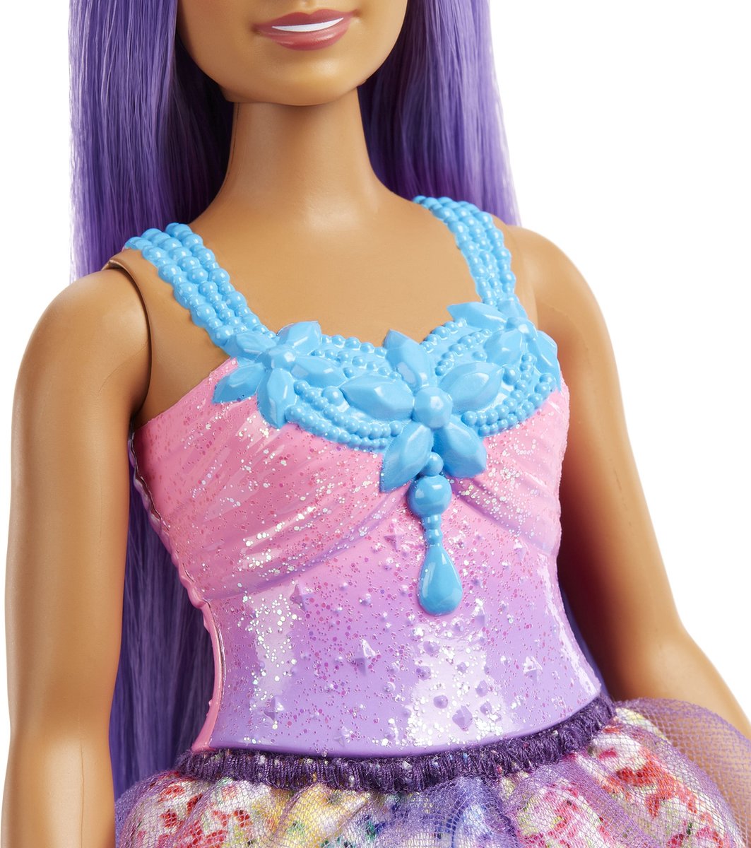 Barbie Dreamtopia - Barbiepop - Prinses met paars haar — afbeelding 5