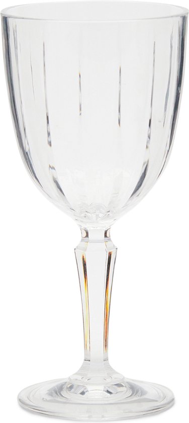 Riviera Maison Wijnglazen - RM Poolside Wine Glass - Transparant - 1 Wijnglas
