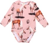 Beauty Horses Rompertjes Bio-Babykleertjes Bio-Kinderkleding