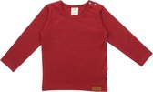 Dark Red Lange Mouw Shirts & Tops Bio-Kinderkleding