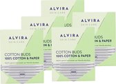 Alvira - Skin Care - Wattenstaafjes - 100% Katoen - 1500 stuks