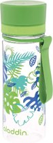 aladdin-waterfles-aveo-19-4-cm-350-ml-groen-blauw