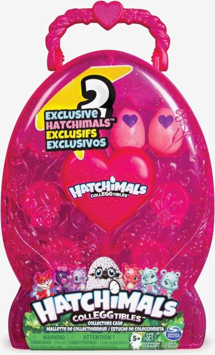 Hatchimals Colleggtibles met 2 figuurtjes - Collectors Case - 5+ - Speelgoed Poppetjes - Hatchimals