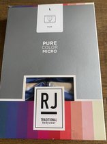 RJ Bodywear Pure Color Micro Strokes maat L