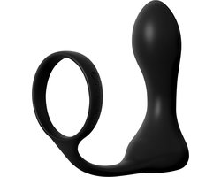 Anal Fantasy Ass-Gasm Pro - Vibrerende Cockring Met Plug