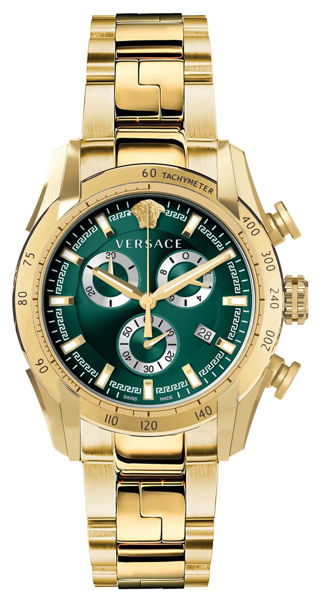 Versace - Horloge - Heren - Chronograaf - Kwarts - V-Ray - VE2I00621