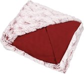 Smooth Deken - plaid - Blanket - Zachte deken - 230x250 - Rood
