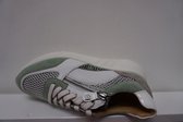Helioform- 401.001 Witte sneaker met mint en taupe- H- maat 5.5
