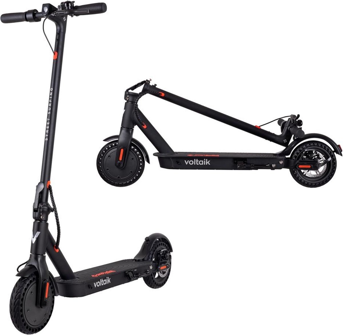 Street Surfing Voltaik Scooter Step  MGT 350W - Zwart