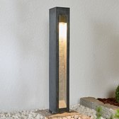 Arcchio - LED buitenlamp - 1licht - basalt, roestvrij staal - H: 70 cm - basaltgrijs, roestvrij staal - Inclusief lichtbron