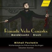 Mikhail Pochekin, Württembergische Philharmonie Reutlingen, Sebbastian Tewinkel - Romantic Violin Concertos (CD)