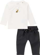 Noppies - kledingset - 2delig - broek Howick Phantom - shirt Moosomin Snow White - Maat 62
